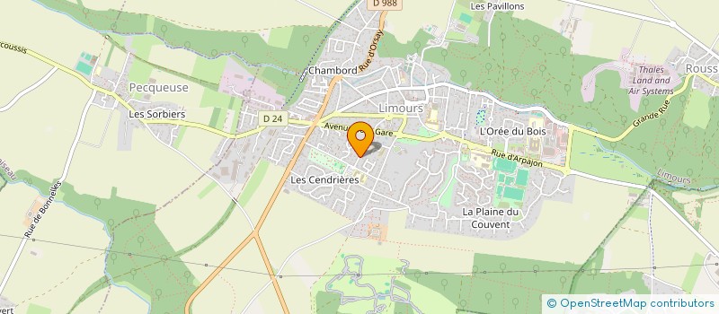 localisation de l'entreprise AM RENOV à LIMOURS