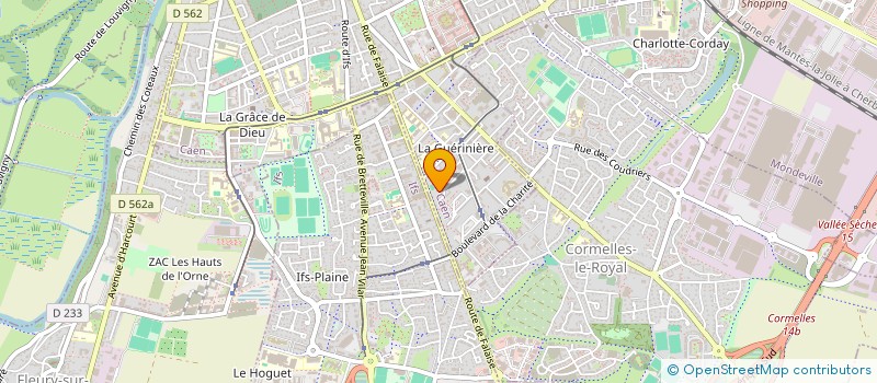 localisation de l'entreprise AM RENOVATIONS à CAEN