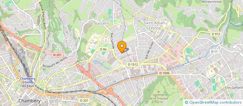 localisation de l'entreprise AM-RENT CAR  BASSENS