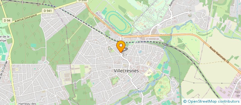 localisation de l'entreprise AM RESTAURANT  VILLECRESNES