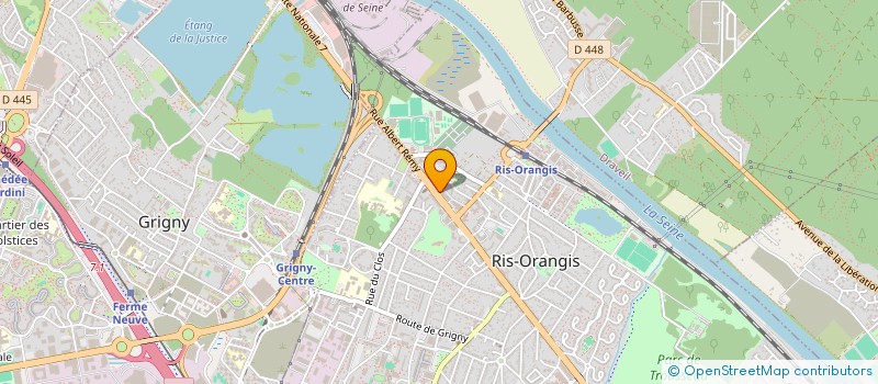 localisation de l'entreprise AM RIS VISION à RIS-ORANGIS