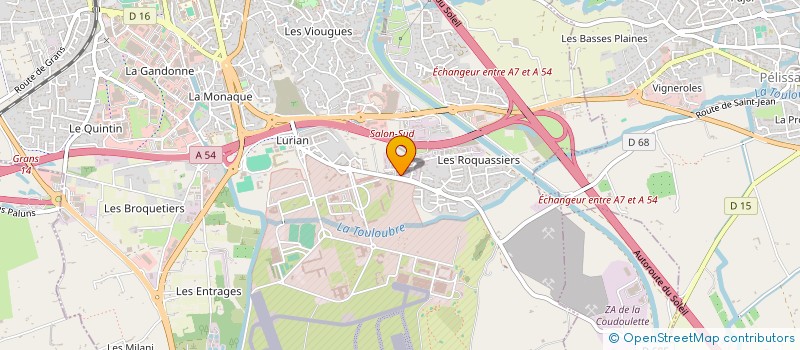 localisation de l'entreprise AM ROQUASSIERS  SALON-DE-PROVENCE