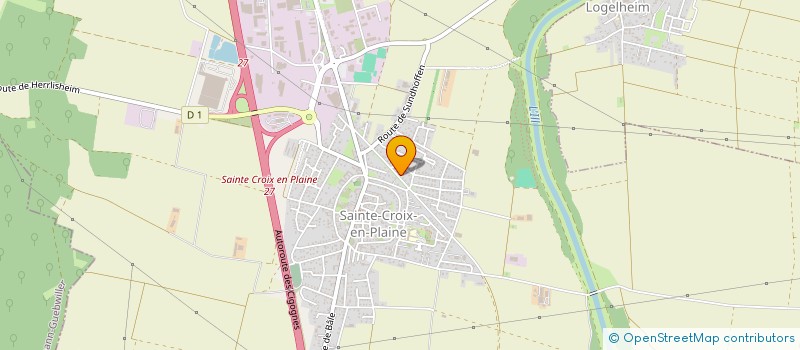 localisation de l'entreprise AM-S ETANCHEITE  SAINTE-CROIX-EN-PLAINE