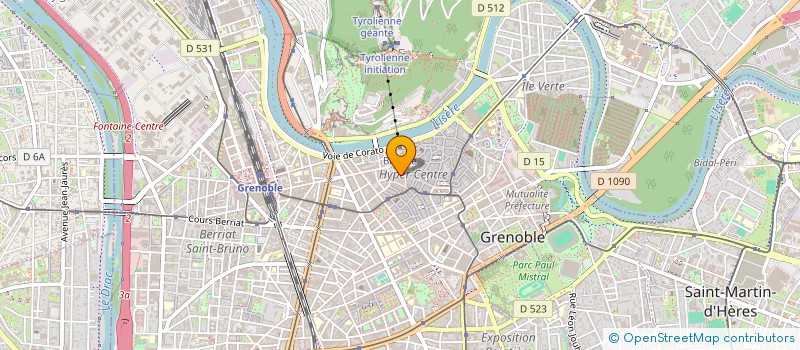 localisation de l'entreprise AM'S STARTUP BEAUTY à GRENOBLE