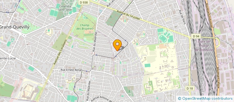 localisation de l'entreprise AM SAINT-SAENS  SOTTEVILLE-LES-ROUEN