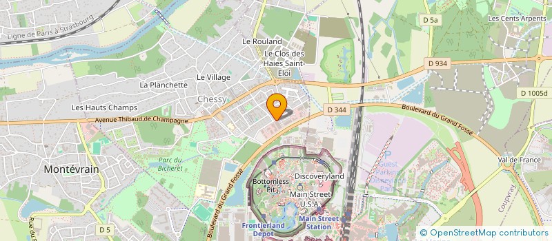 localisation de l'entreprise AM SCIAGE SERVICE à CHESSY