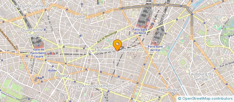 localisation de l'entreprise AM SERRURERIE à PARIS