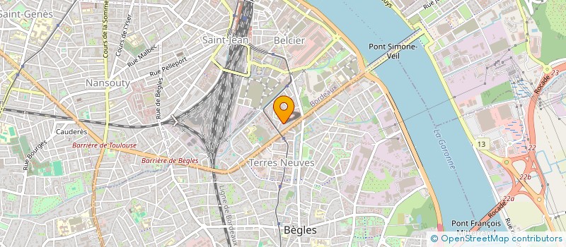 localisation de l'entreprise AM SERVICE VIGNOBLE à BORDEAUX