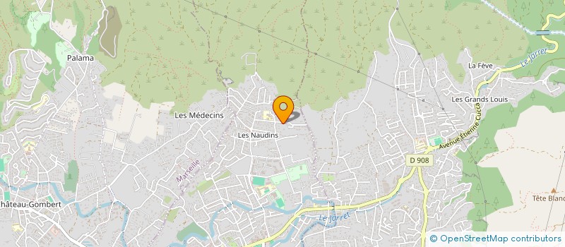 localisation de l'entreprise AM-SERVICES à PLAN DE CUQUES