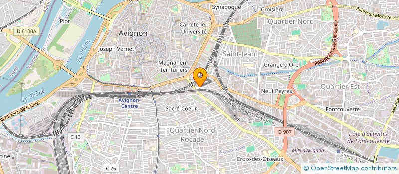 localisation de l'entreprise AM SHOP  AVIGNON