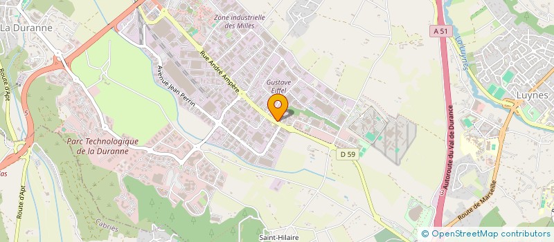 localisation de l'entreprise AM.SI AMENAG SOLUTIONS INTERIEURES  AIX-EN-PROVENCE