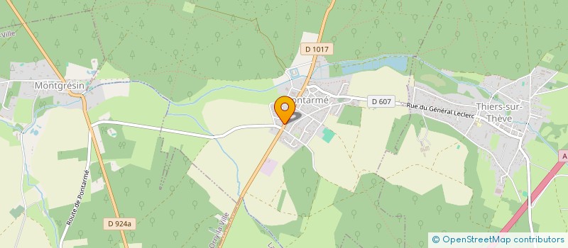 localisation de l'entreprise AM SOFT SOLUTIONS  PONTARME