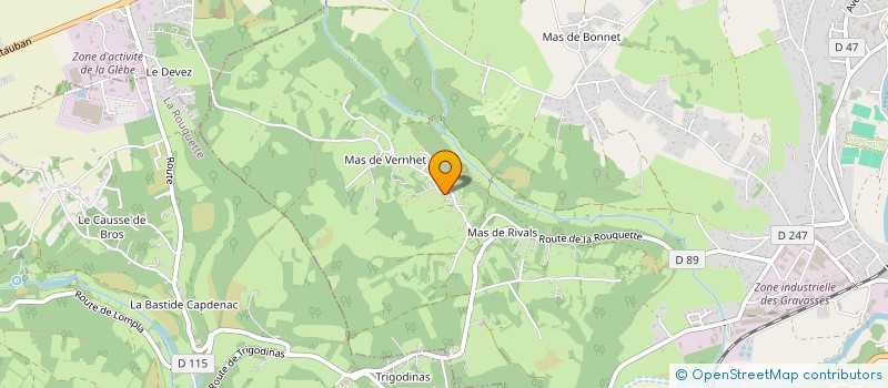 localisation de l'entreprise AM SOLUTION BATIMENT  VILLEFRANCHE-DE-ROUERGUE