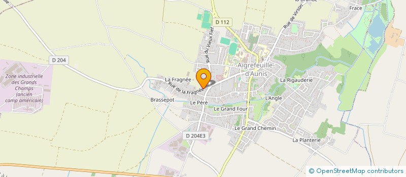 localisation de l'entreprise AM SOLUTIONS 17  AIGREFEUILLE-D'AUNIS