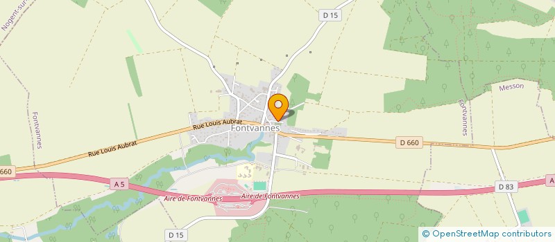 localisation de l'entreprise AM STRAM MAM à FONTVANNES