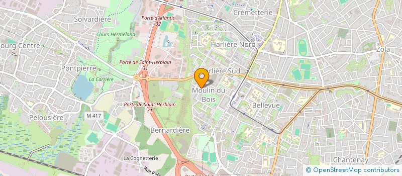 localisation de l'entreprise AM STRAM MAM à SAINT-HERBLAIN