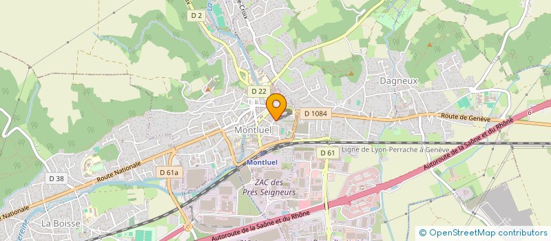 localisation de l'entreprise AM TAXI  MONTLUEL