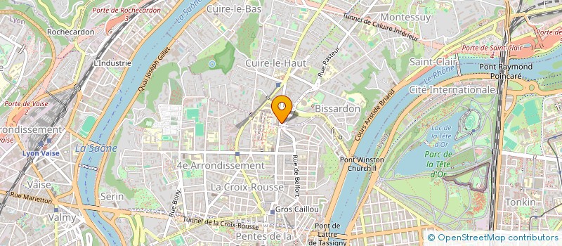 localisation de l'entreprise AM TAXI  CALUIRE-ET-CUIRE