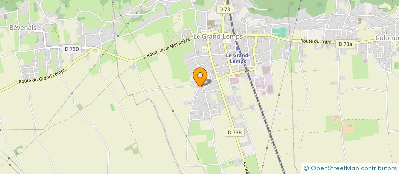 localisation de l'entreprise AM TEAM EXPRESS  LE GRAND-LEMPS