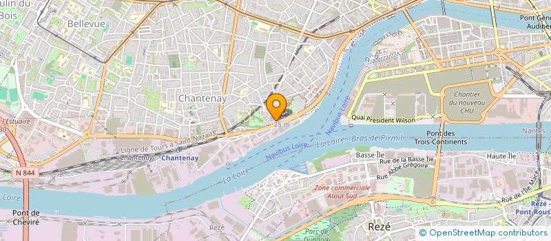 localisation de l'entreprise AM-TEC à NANTES