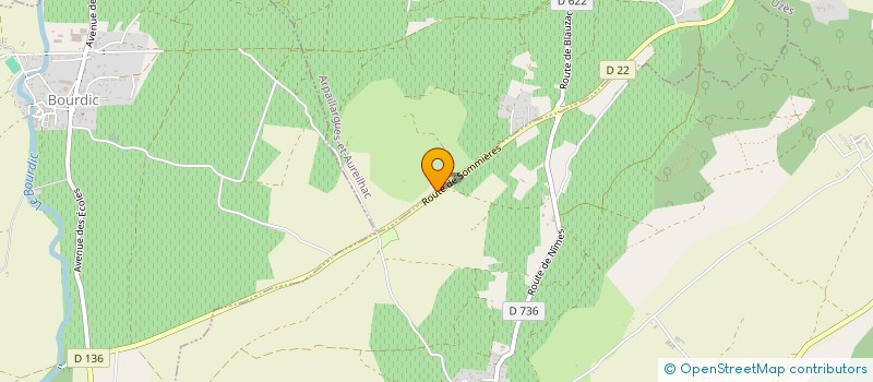 localisation de l'entreprise AM TERRASSEMENT  ARPAILLARGUES-ET-AUREILLAC