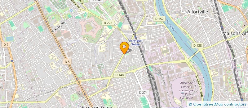 localisation de l'entreprise AM THE BARBER à VITRY-SUR-SEINE