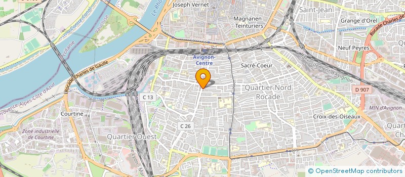 localisation de l'entreprise AM TRANSPORT à AVIGNON