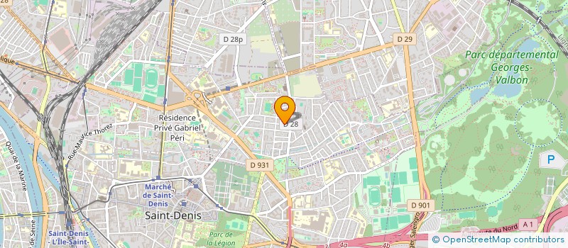 localisation de l'entreprise AM TRANSPORTS à SAINT-DENIS