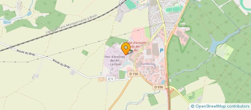 localisation de l'entreprise AM-UP 78 à GAZERAN