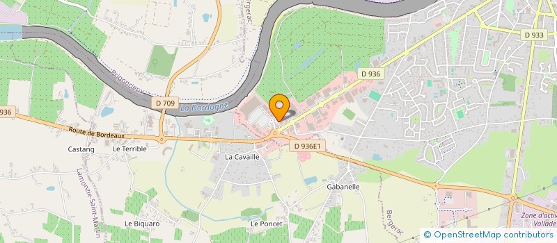 localisation de l'entreprise AM WAY à BERGERAC