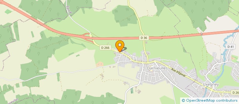 localisation de l'entreprise AM1 FERMETURES  DARNIEULLES