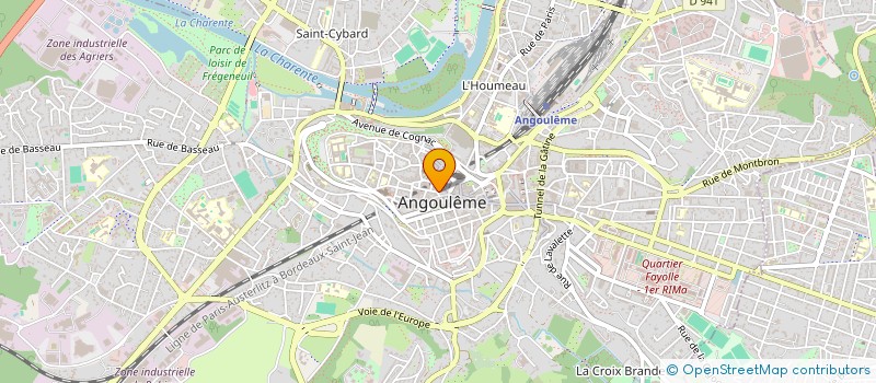 localisation de l'entreprise AM2 à ANGOULEME