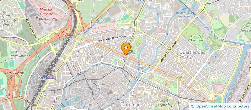 localisation de l'entreprise AM2 à STRASBOURG