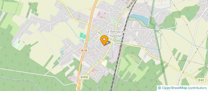 localisation de l'entreprise AM2B  LE PERRAY-EN-YVELINES