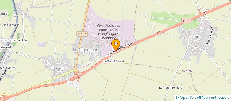 localisation de l'entreprise AM2H IMMOBILIER  SAINTE-SOULLE