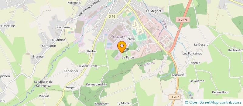 localisation de l'entreprise AM2I à LOCMINE