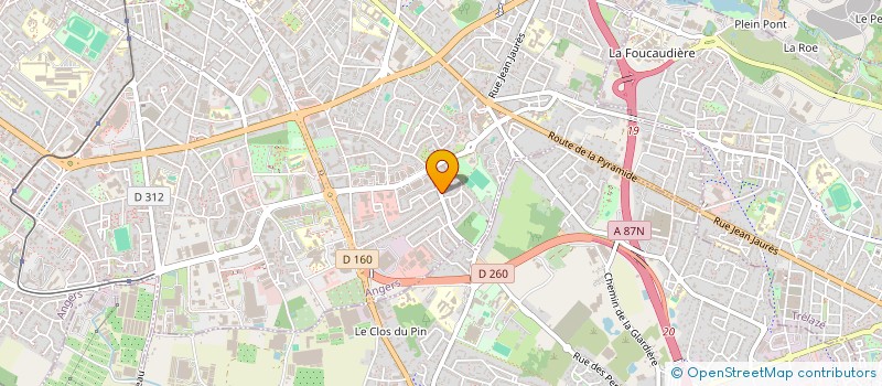 localisation de l'entreprise AM2PE à ANGERS