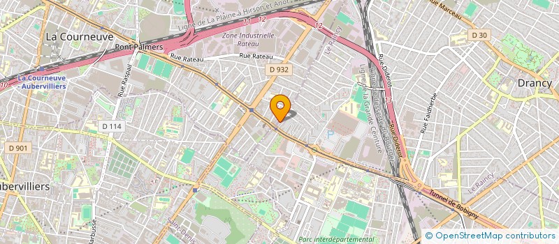 localisation de l'entreprise AM2PM HEALTHY FOODS à DRANCY