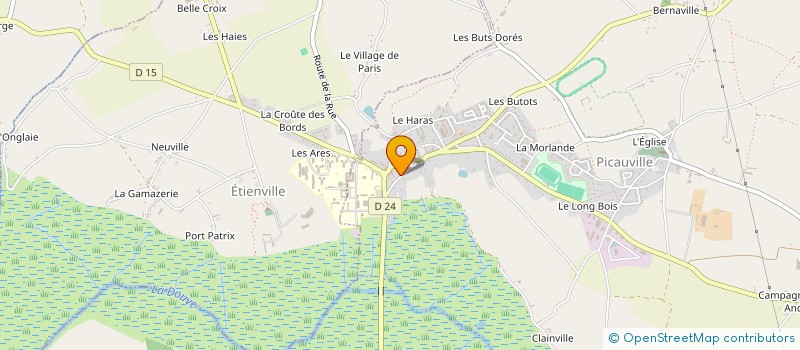 localisation de l'entreprise AM2R  PICAUVILLE