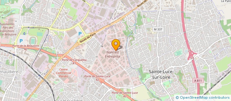 localisation de l'entreprise AM2R SIGLE A M 2 R PLOMBERIE CHAUFFAGE à NANTES