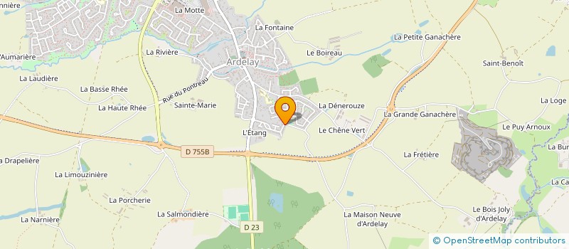 localisation de l'entreprise AM3C HOME  SAINT-PAUL-EN-PAREDS