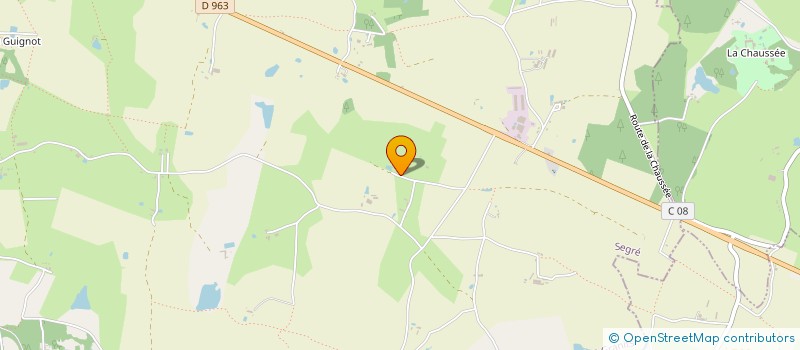 localisation de l'entreprise AM3D à BECON-LES-GRANITS