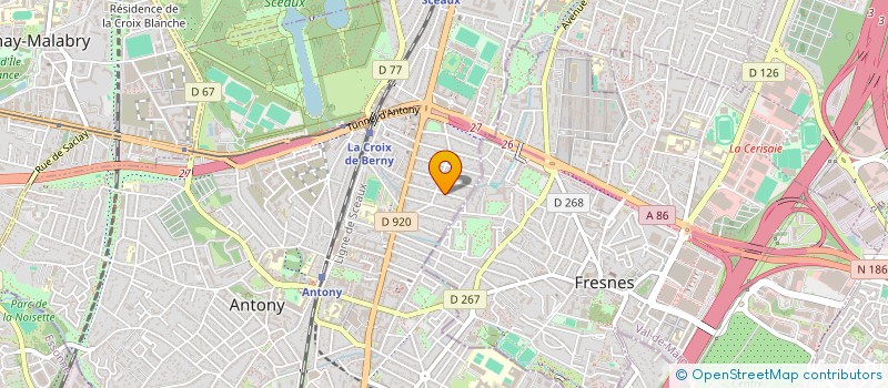 localisation de l'entreprise AM3O à ANTONY