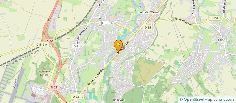 localisation de l'entreprise AM65  JUILLAN