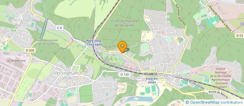 localisation de l'entreprise AM7 à JOUY-EN-JOSAS