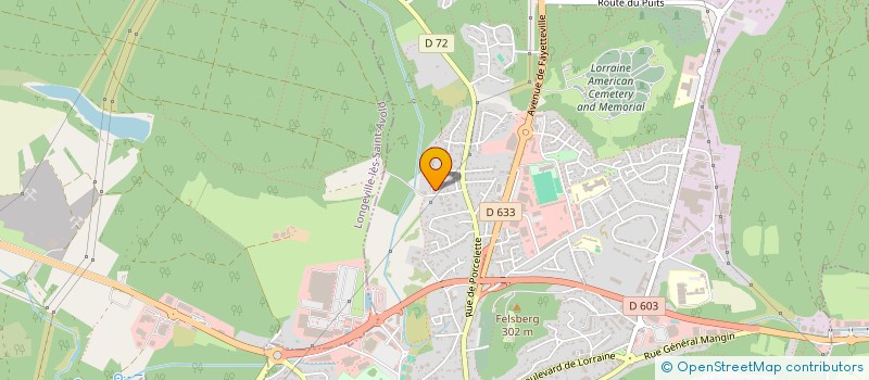 localisation de l'entreprise AM74  SAINT-AVOLD