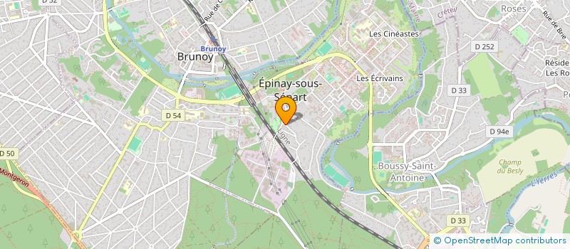 localisation de l'entreprise AMA  EPINAY-SOUS-SENART