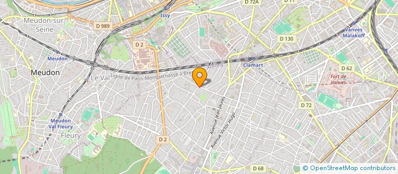 localisation de l'entreprise AMA à CLAMART