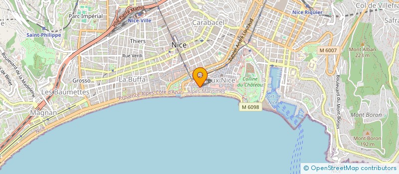 localisation de l'entreprise AMA à NICE