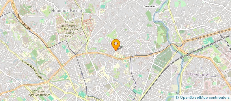 localisation de l'entreprise AMA à MONTPELLIER